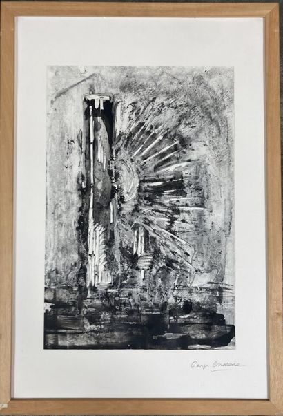 null Georges CHARAIRE (1914-2001)

Abstract composition

Ink on paper, signed lower...