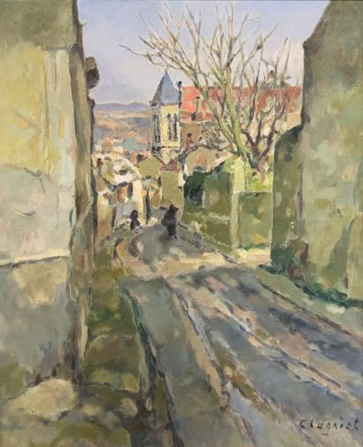 null Alfred-Jean CHAGNIOT (1905-1991)

The passing street

Oil on canvas, signed...