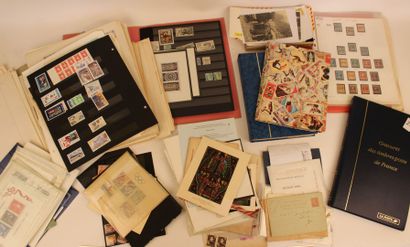 null Philatelic sheets, in great quantity, 1st days of which beginning + modern collection...