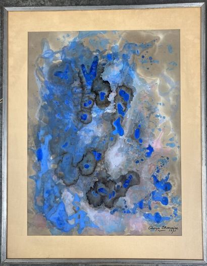 null Georges CHARAIRE (1914-2001)

Compositions abstraites

Deux gouaches et aquarelle...