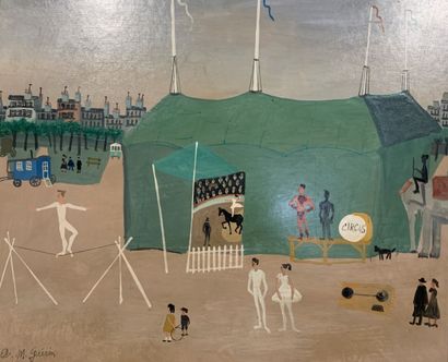 null Anne-Marie GUERIN

The circus

Oil on panel signed lower left

50 x 61 cm