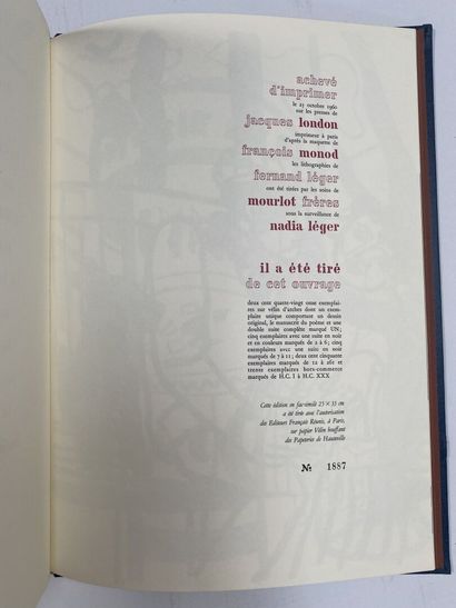 null Fernand Léger, My Travels 

Facsimile edition, printed with the permission of...