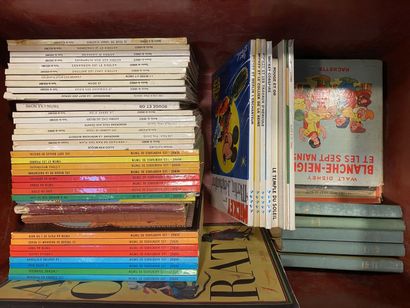 null SET OF BOOKS for children and comics of Tintin