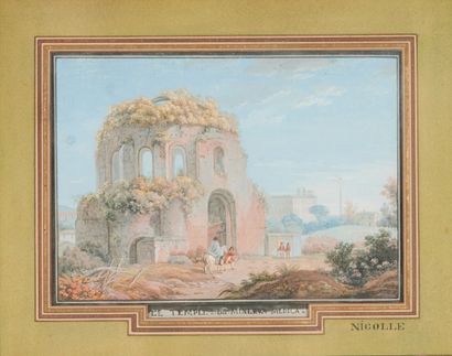null Victor Jean NICOLLE(1754-1826) (after)

The Temple of Minerva and View of the...