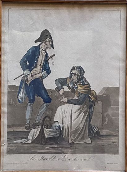 null Carle VERNET (1758-1836)

Suite de quatre gravures en couleurs représentant...