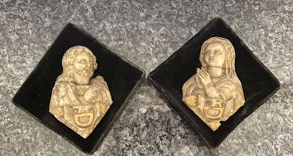 null Ecole flamande du XVIIe siècle 

La Vierge et le Christ en buste

Petites plaques...