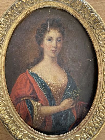 ECOLE FRANCAISE du XVIIe siècle 

Portrait...