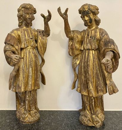 null FRANCE

Paire d'anges adorateurs

Sculpture en ronde-bosse en bois doré. 

Vers...