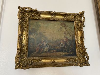 null 19th century SCHOOL

Galant scene

Oil on canvas pasted on panel

17 x 23 cm

In...