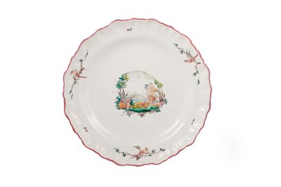 null Moustiers

Plate with contoured edge out of earthenware with polychrome decoration...