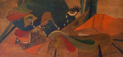 null Leon GISCHIA (1903 - 1991)

Composition for Sleeping Beauty

Oil on panel, signed,...