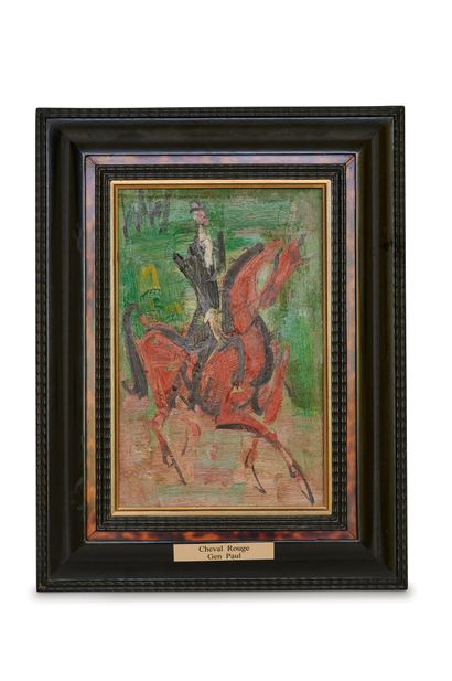 null Eugène PAUL known as GEN PAUL 1895-1975

Rider

Oil on panel, signed upper left

33...