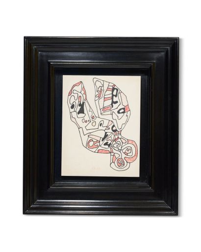 null Jean DUBUFFET (1901 - 1985)

Scissors, 1967 (M373)

Drawing with black, blue...