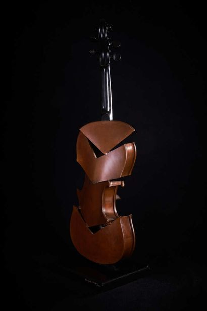 null Fernandez ARMAN (1928-2005)

Sans titre, 2004

Épreuve, coupe de violon, en...