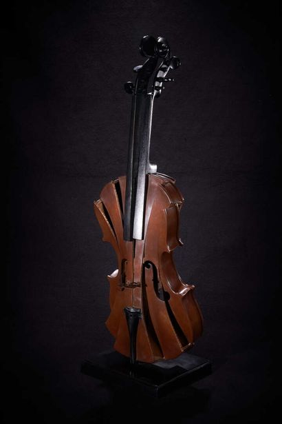 null Fernandez ARMAN (1928-2005)

Sans titre,2004

Épreuve, coupe de violon, en bronze...