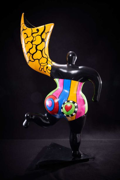 null Niki de SAINT-PHALLE (1930 - 2002)

The angel vase, 1993

Polychrome polyester...