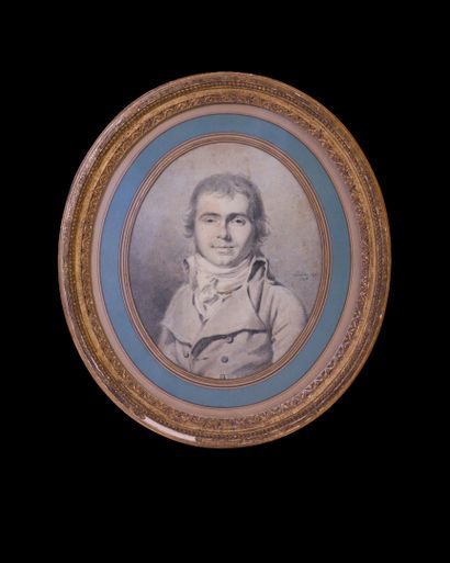 null Jacques Antoine LEMOINE (Rouen 1751 - Paris 1824)
Portrait de Pierre Paul Royer-Collard...