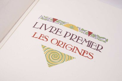 null Anatole FRANCE. L'Île des pingouins. Paris, Lapina, 1926. 2 volumes in-4, brochés,...