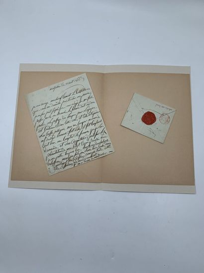 null FOURNIER DE LA CONTAMINE (1760-1834) 						
Lettre autographe signée « M. N....