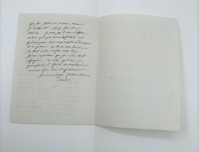 null REUBELL Jean-François (1747-1807) 							
Lettre autographe signée à Cambacérès,...