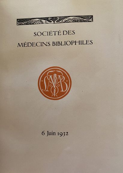 null Oscar WILDE. Salomé. Paris, Les Médecins bibliophiles, 1932. In-4, demi-maroquin...