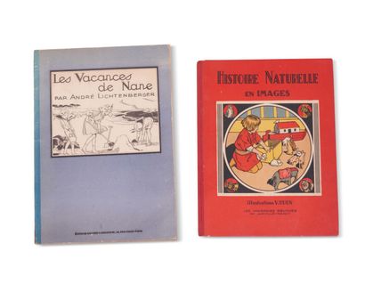 null André MAUROIS. Patapoufs and Filifers. Paris, Hartmann, 1930. In-4, publisher's...