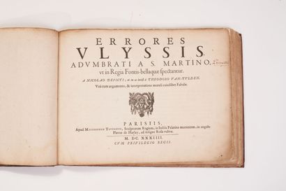 null Théodore Van-THULDEN. Errores Ulyssis adumbrati a S. Martino ut in Regia Fontis-bellaquae...
