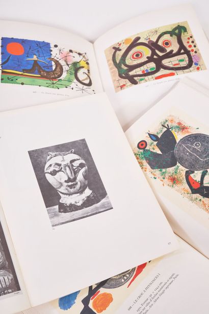 null [MIRO]. Fernand MOURLOT. Joan Miro lithographer. 1930-1972. Paris, Maeght et...