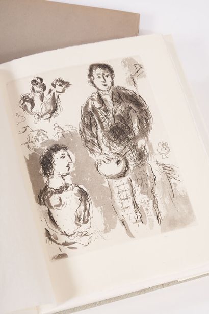 null [CHAGALL]. Jean LEYMARIE. Marc Chagall. Monotypes II. 1966-1975. Catalogue établi...