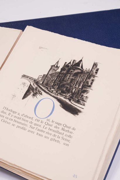 null André SUARÈS. Cité nef de Paris. Paris, Les Bibliophiles du Palais, 1933. In-4,...
