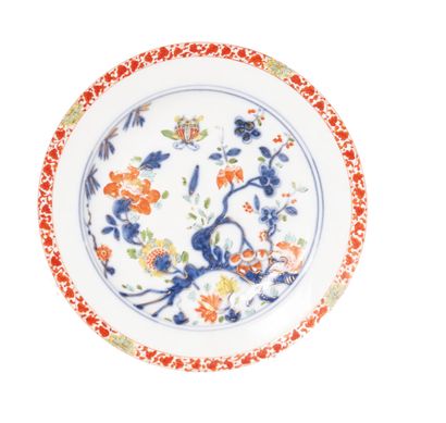Meissen
Porcelain plate decorated in blue...