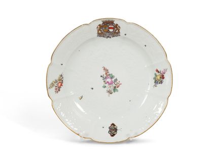 Meissen
Round porcelain dish decorated in...