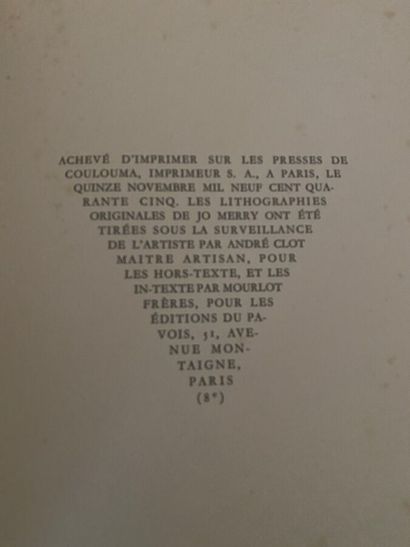null Ensemble d'ouvrages comprenant :
- LOUYS (Pierre) - TOUCHET (Jacques), Les aventures...