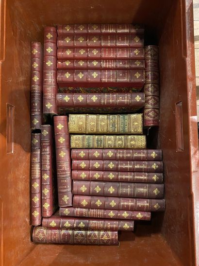 null Une caisse de livres, Mémoires historiques Victor Hugo, plusieurs volumes