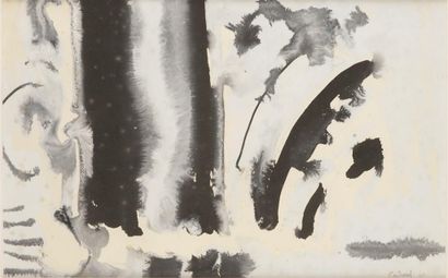 null Michel CADORET (1912-1985)

Composition, 1960

Gouache sur papier, signé et...