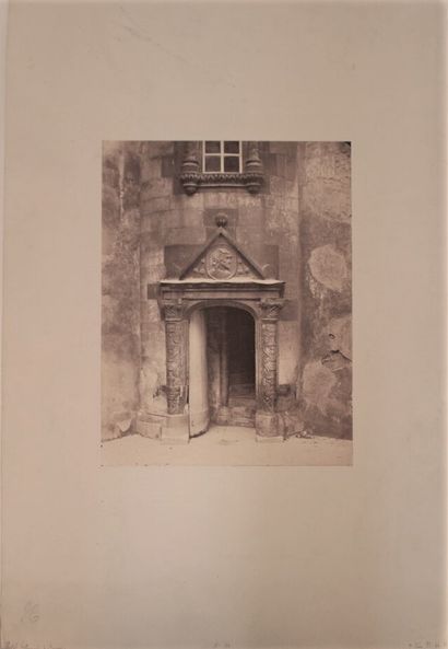 null Constant Alexandre FAMIN (1827-1888, attribué à). 

Hôtel Jacques-Coeur et l'Hôtel...