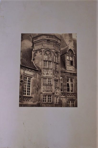 null Constant Alexandre FAMIN (1827-1888, attribué à). 

Hôtel Jacques-Coeur et l'Hôtel...