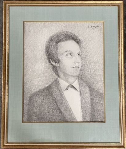 null M. MOUGIN

Portrait of a man in a suit

Ink on paper, signed and dated 1970...