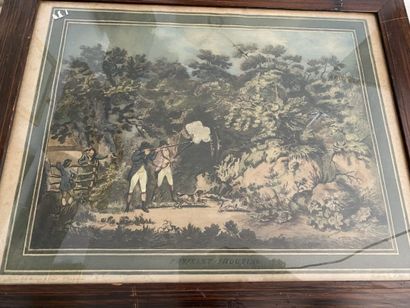 null After Georges Morland, engraved by Thomas ROWLANDSON

Pheasant Shooting

English...