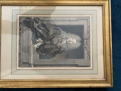 null Suite of three engravings representing genre scenes "The Stolen Child", and...