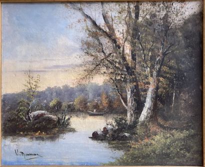 null V. ROUSSEAU

Paysage

Huile sur toile, signée en bas à gauche.

51 x 61 cm 



INFORMATIONS...