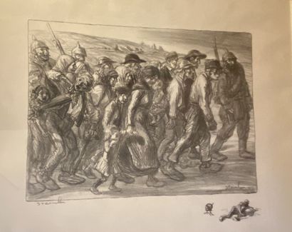 null Théophile Alexandre STEINLEN (1859-1923)

Soldiers

Lithograph signed in the...