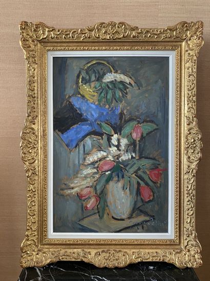 null Jeanne SALICETI (1883-1959)

Nature morte au bouquet de fleurs

Huile sur panneau...