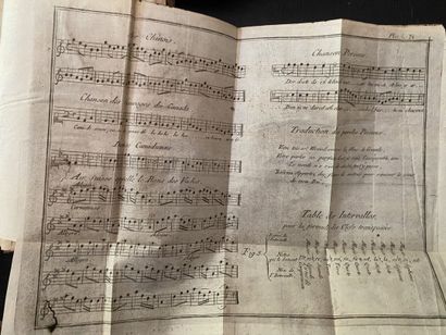 null ROUSSEAU (Jean-Jacques).

Dictionnaire de musique. Paris, Veuve Duchesne, 1768....