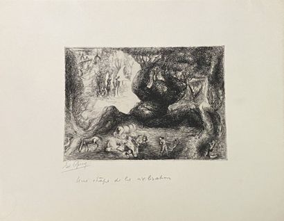 null Jacques YANKEL (1920-2020)

Carte de voeux lithographiée, signée en bas à droite,...