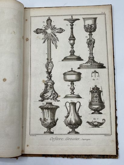 null Set of two goldsmith's works including: 
- Rough Goldsmithing. nineteen Plates...