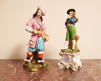 null Paris
Deux statuettes en porcelaine, figure d'Espagnol et figure de corsaire.
Deuxième...