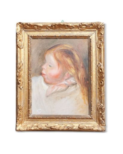 null ECOLE FRANCAISE du XIXème siècle d'après Pierre- Auguste Renoir
Portrait de...