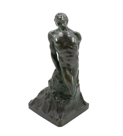 null Ecole de la fin du XIXe-XXe siècle dans le goût de Rodin
Homme émergeant de...