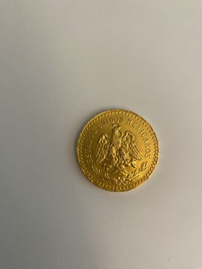 null Pièce de 50 pesos en or jaune 
Poids : 41,6 g 

FRAIS : 14,28% TTC 